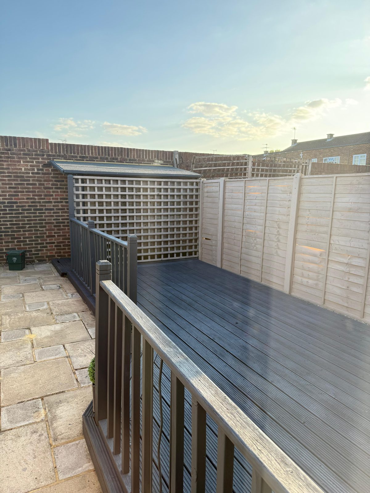 Rear Patio